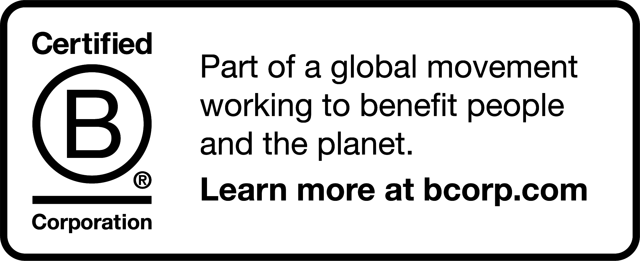 EN People and the planet Tagline lockup Black CMYK