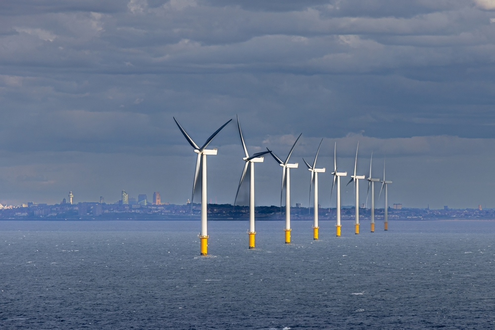Wind Turbines in north sea shutterstock 2665383897